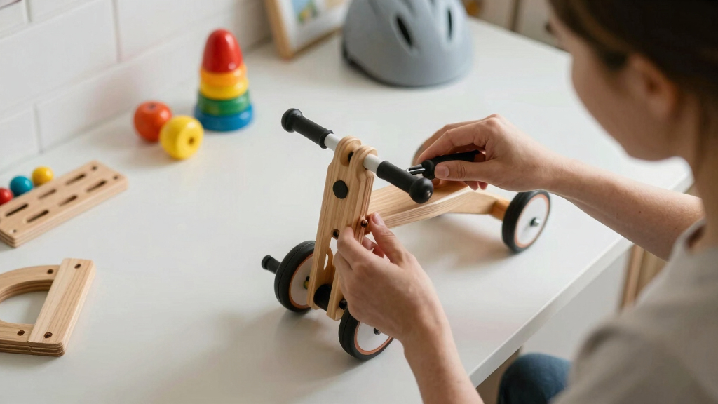wooden balance trike for toddlers