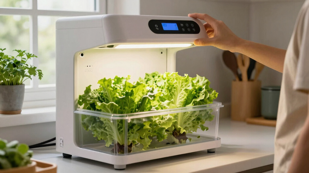 best indoor lettuce growing machine