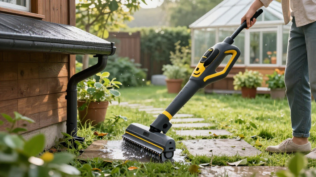 electric gutter cleaning tools