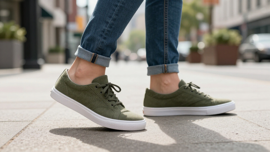 best army green sneakers