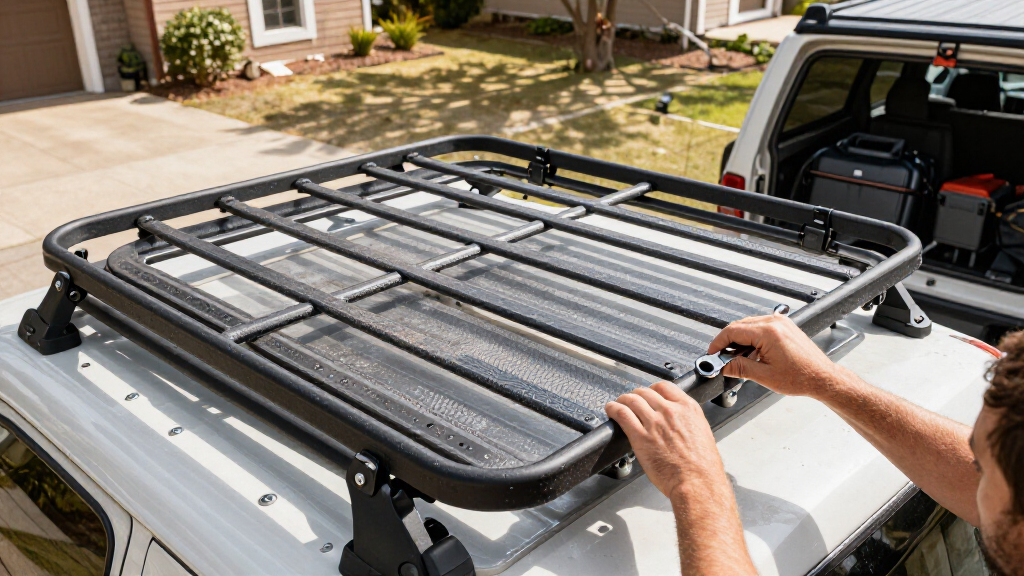 heavy duty roof cargo baskets for overlanding