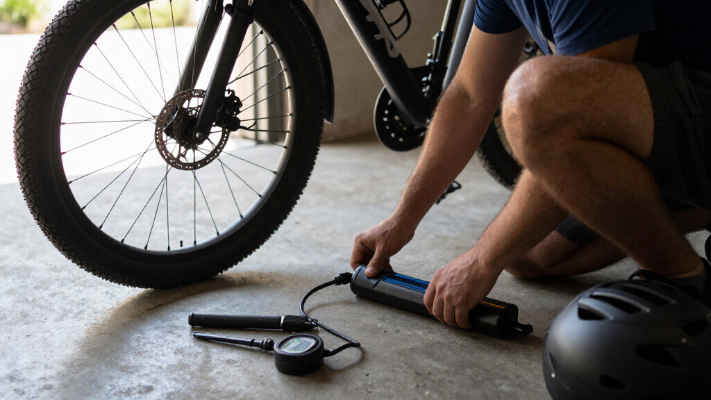 electric bike tire pumps