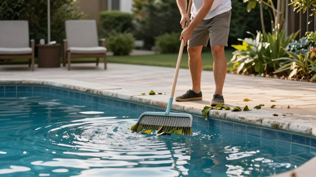pool leaf rakes