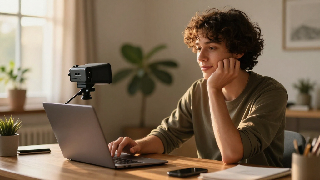 teleprompter for webcam