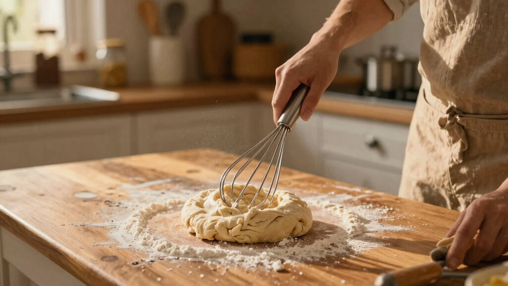 dough whisk for pizza making