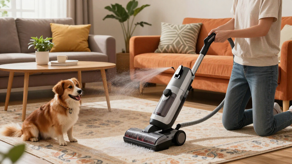 portable carpet cleaner for pets