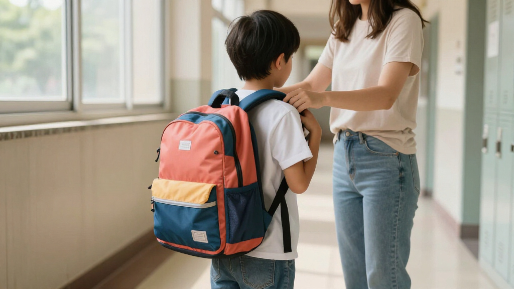 kids' backpack with laptop compartment