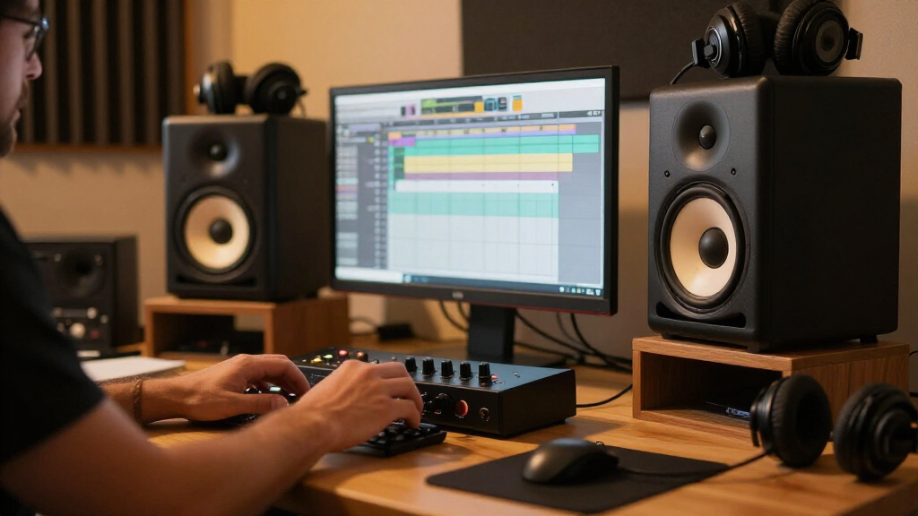 compact nearfield studio monitors
