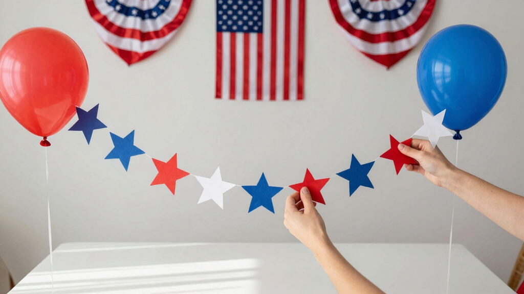 independence day themed party decorations