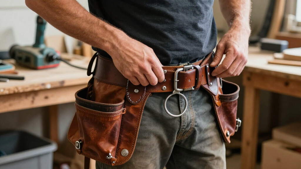 heavy-duty work belts for trades