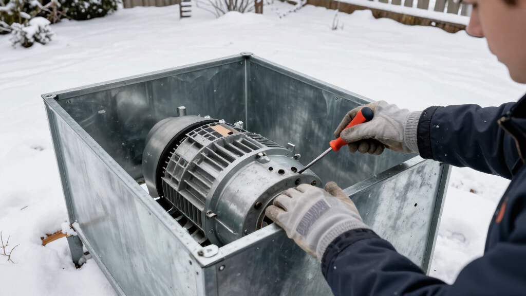 generator enclosure for snow protection