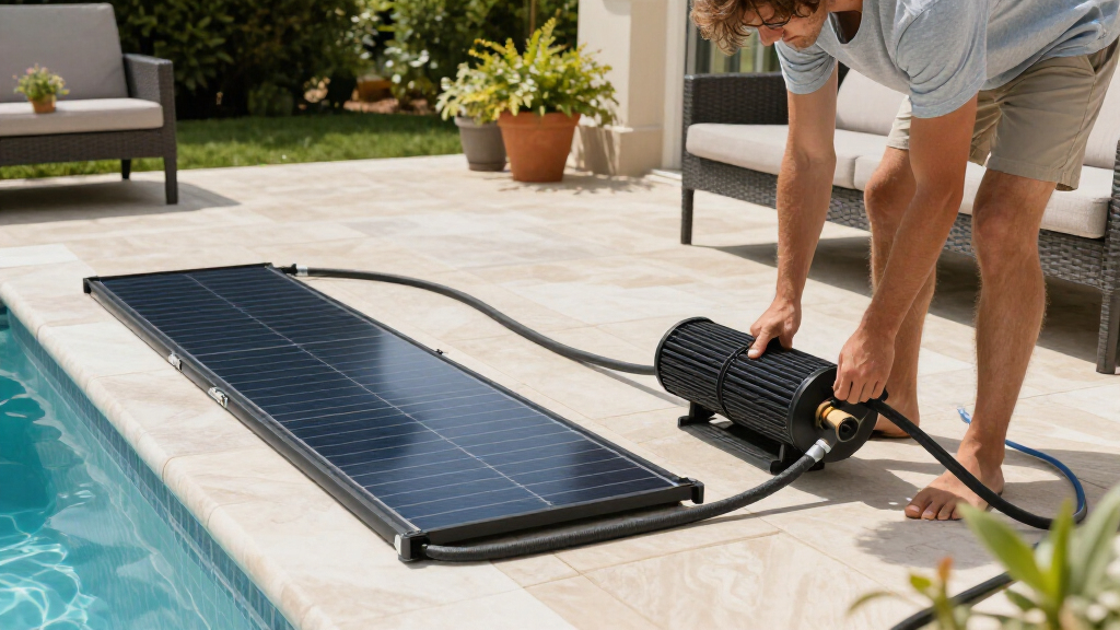 best solar pool heater for above ground pool