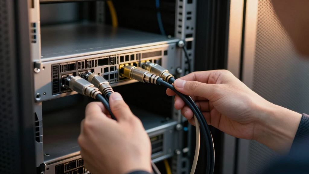 dac cables for short rack connections