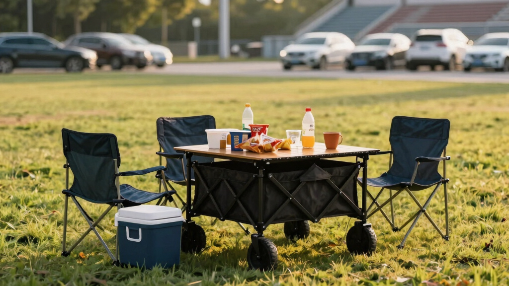 portable outdoor tailgating furniture