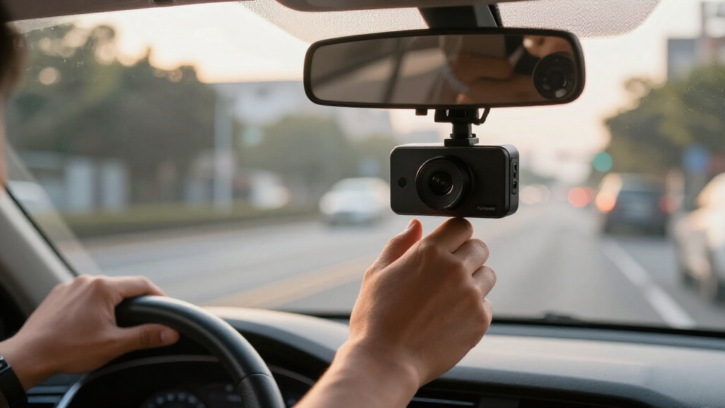 4k dash cam with front and rear cameras