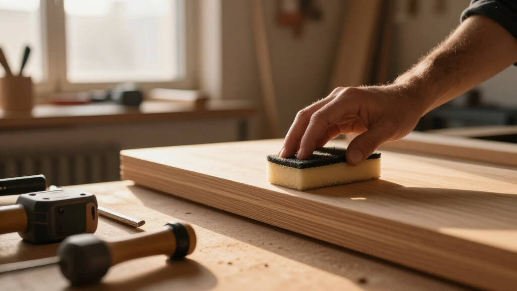 sanding kit for cabinet refinishing