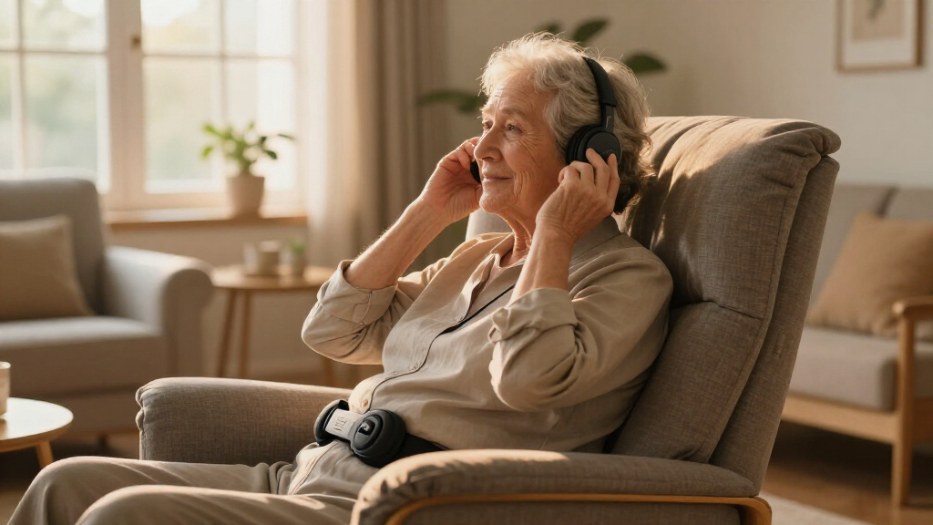 lift chair with power headrest and lumbar
