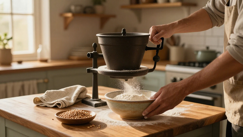 hand crank grain mills