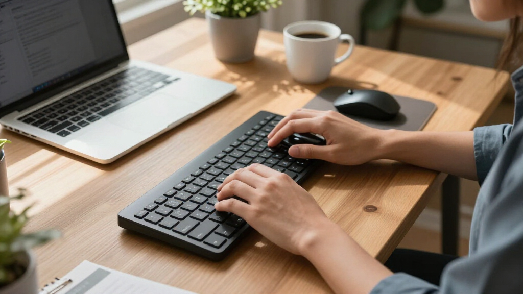 ergonomic keyboard and mouse sets