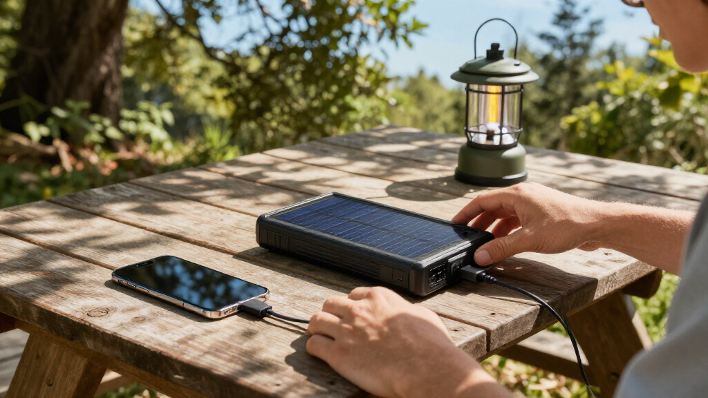 portable solar power banks
