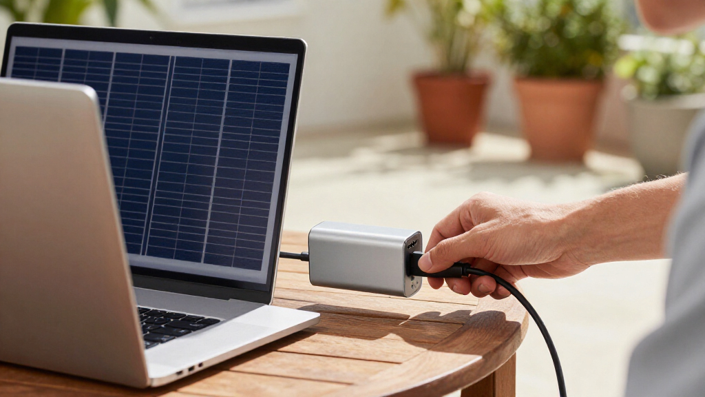 solar-powered laptop chargers