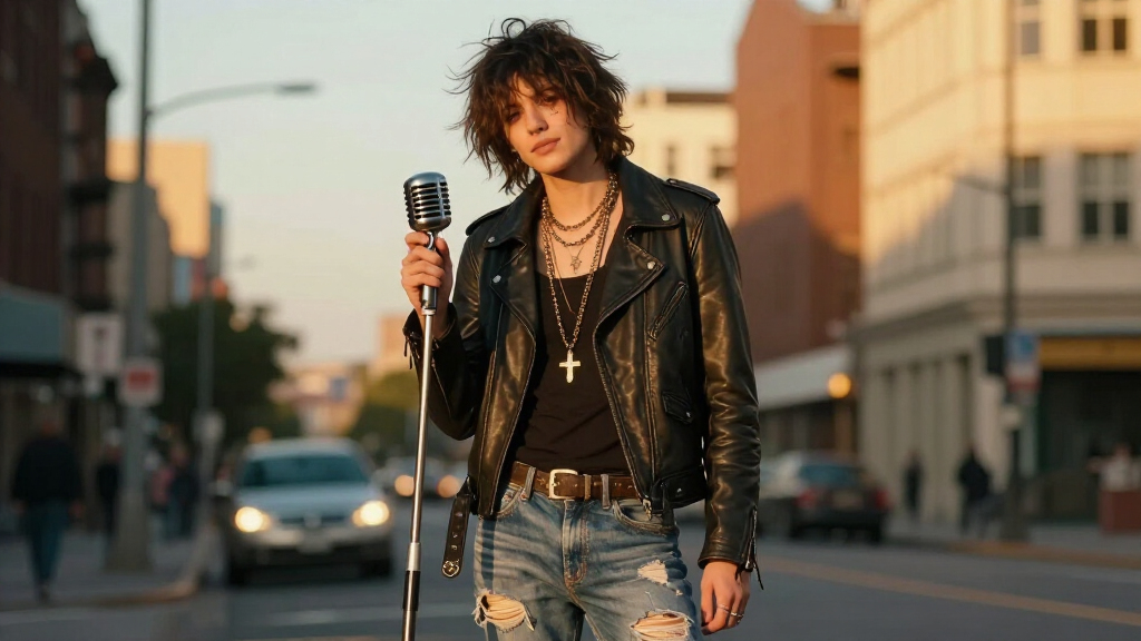 best romantic rockstar fashion