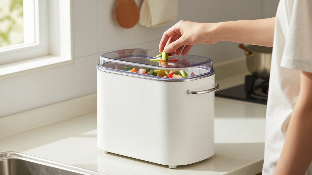 electric compost bin for kitchen