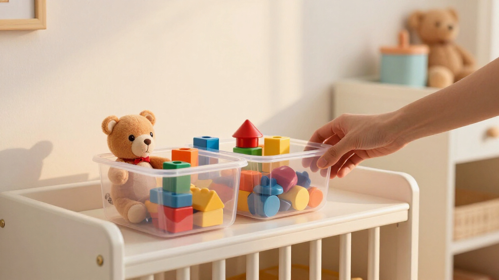 best compact toy organizers for small nursery