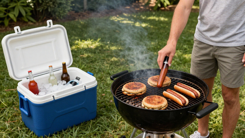 tailgating grills and coolers