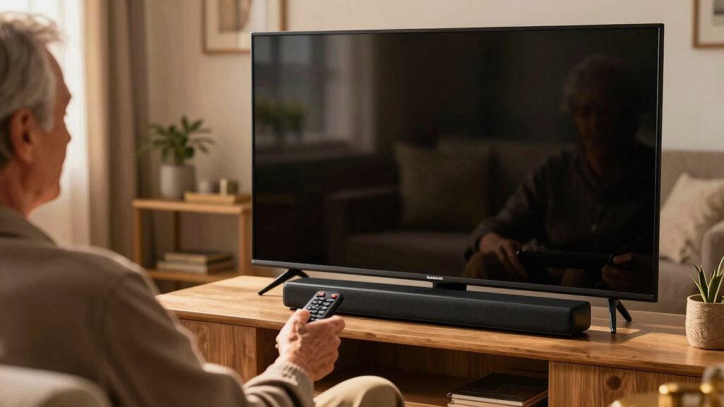 senior-friendly TVs and soundbars