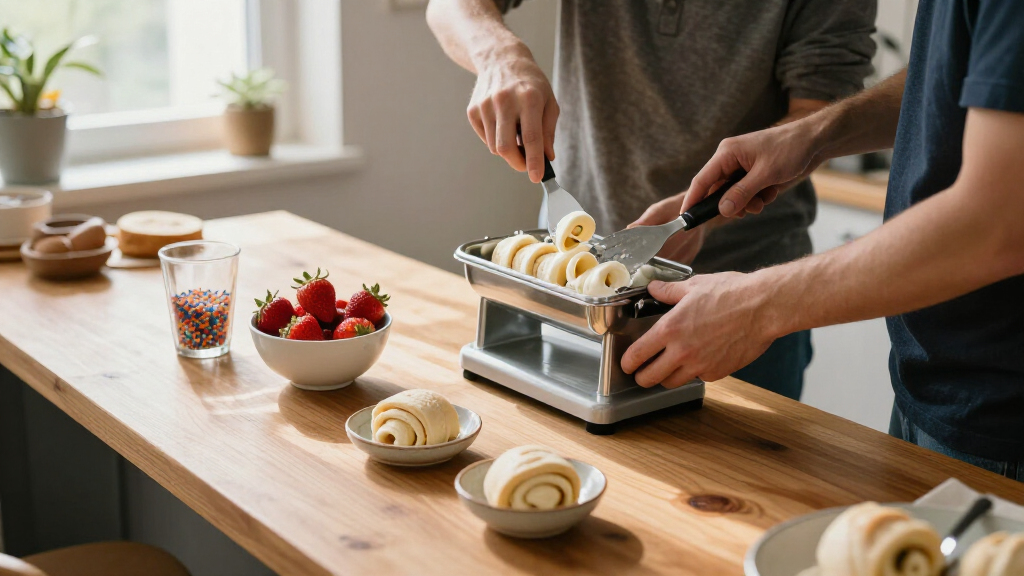 countertop ice cream roll makers