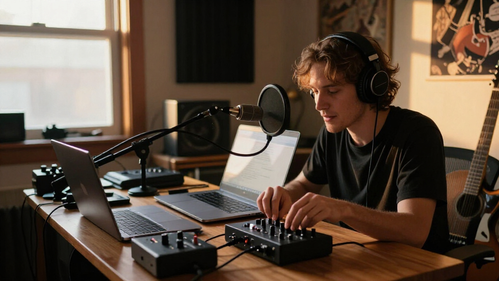 audio interface for singer songwriter home studio