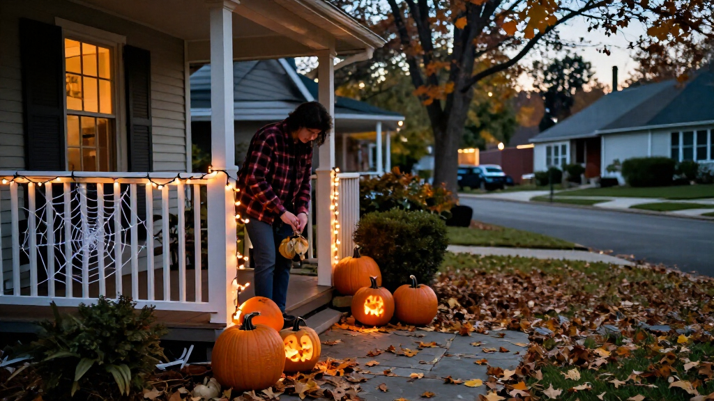 Halloween outdoor decorations