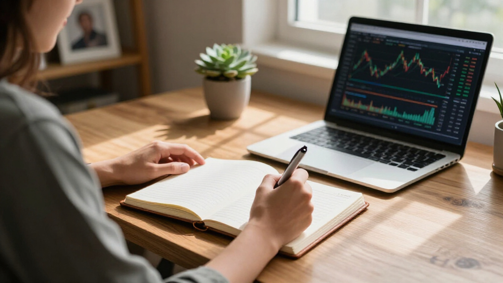investment tracking notebooks