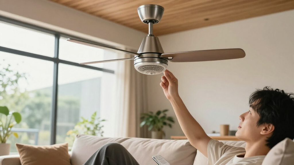 ceiling fan with reversible motor dc premium