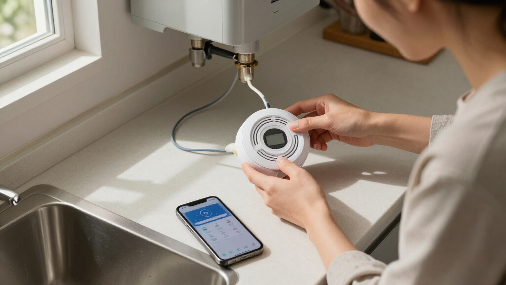 smart water leak detectors auto shutoff