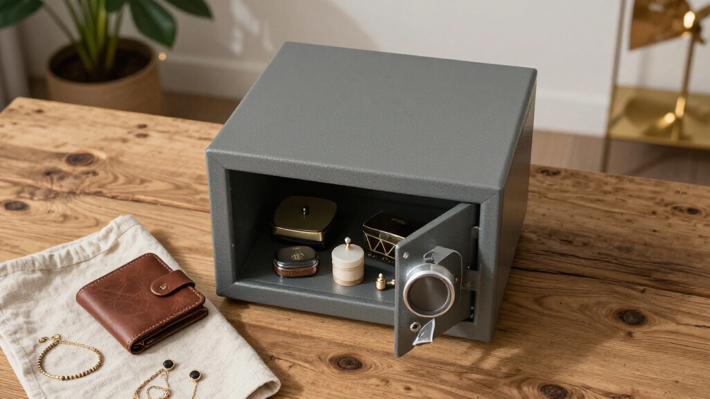 wall mounted safe for small valuables