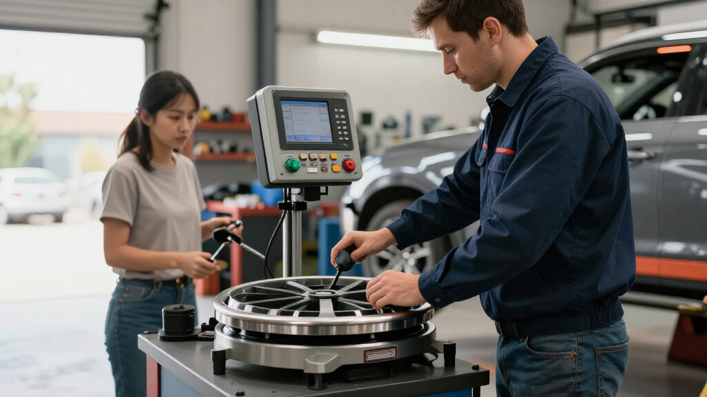 premium wheel balancer options for professional garages