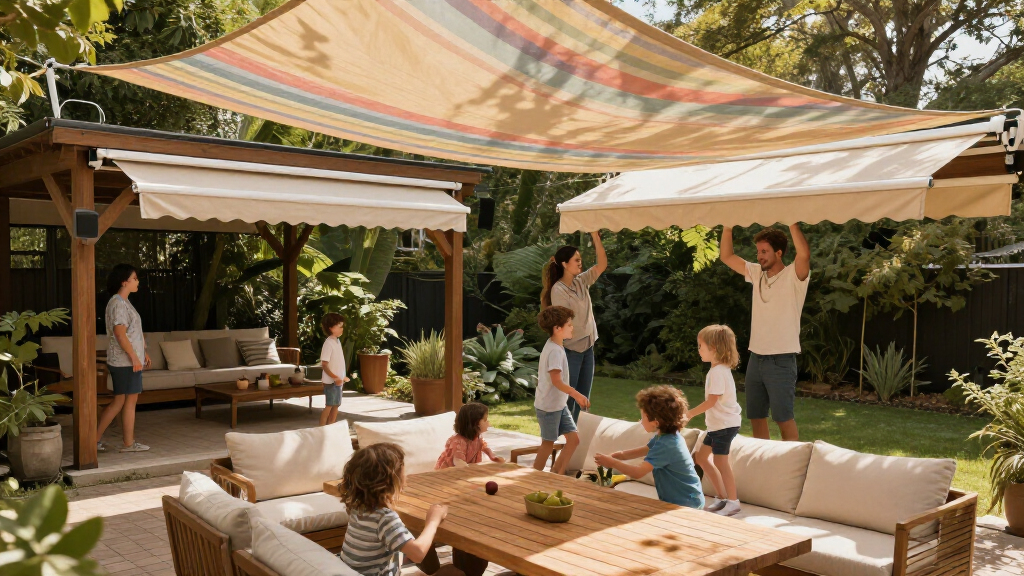 shade and sun solutions for outdoor spaces