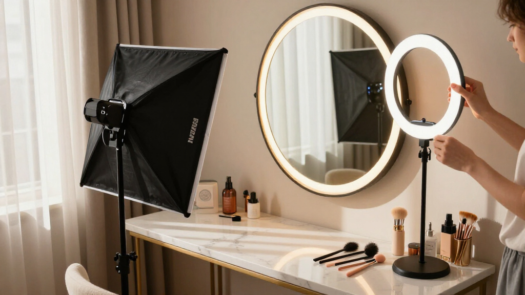 portable glam lighting kit