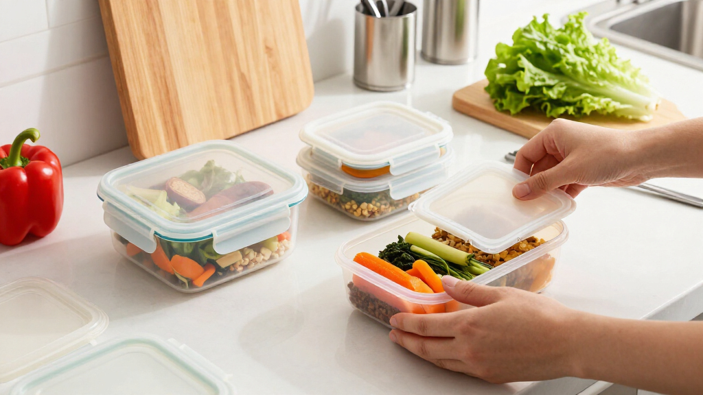 lunchboxes and meal prep containers