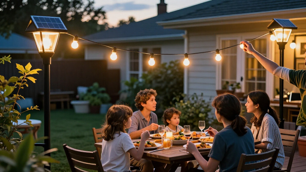 solar powered outdoor lights