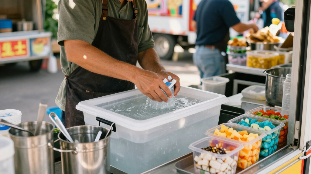 best low maintenance ice maker for mobile food business
