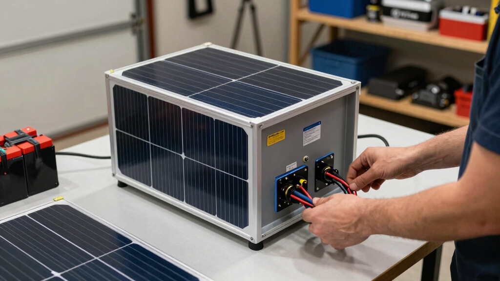 solar backup power stations