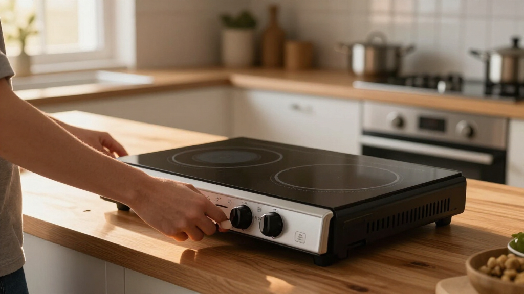 portable induction cooktop