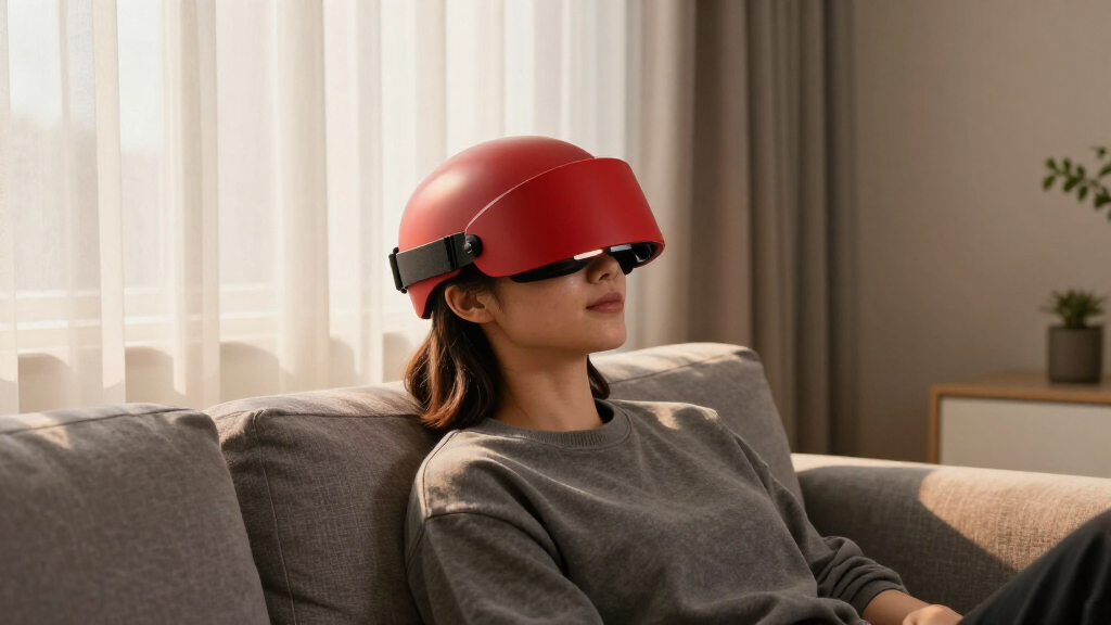 red light helmet for hair growth high end