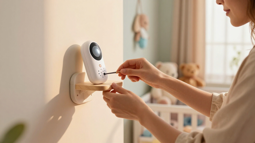 best baby monitor wall mount shelf