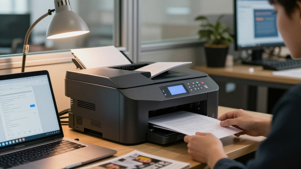 color laser printer office