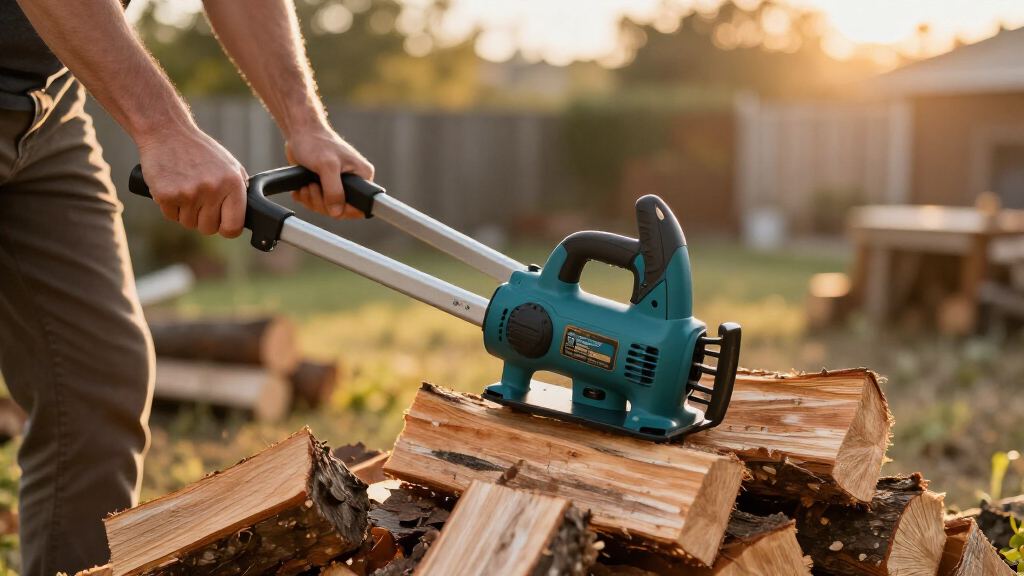 quietest electric log splitter