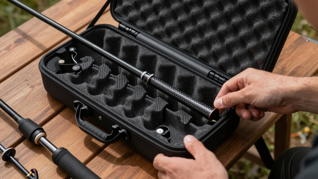 best premium fishing travel rod case